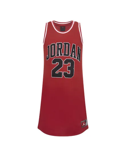 Robe SM Fille JDG JORDAN 23 JERSEY DRESS Rouge