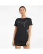 T-shirt de sport femme W RECYC JERSEY CAT TEE Noir