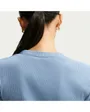 T-shirt Femme W NSW RIB TGHT SS TEE Bleu