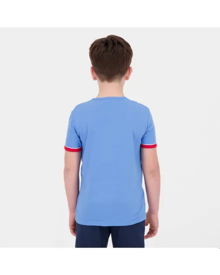 T-shirt TRICOLORE Enfant Bleu