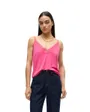 Débardeur Femme VMIMILA SINGLET V-NECK TOP JRS BTQ Rose