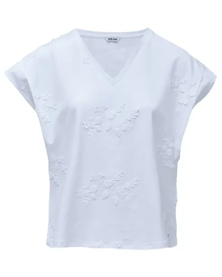T-Shirt Femme 3D Flower Embroidery
