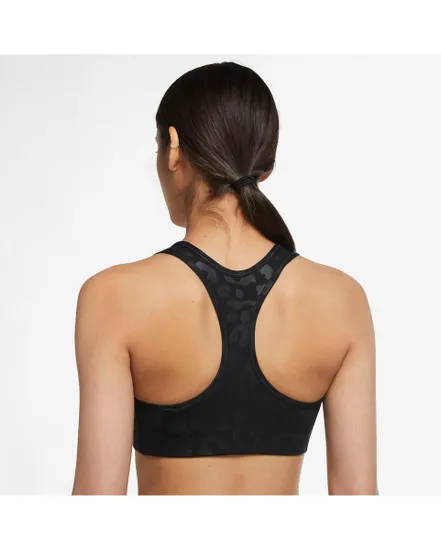 brassiere femme W NP DF SWSH LEPARD SHINE BRA Noir