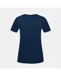 T-shirt Femme ESS TEE SS COL V N1 W Bleu