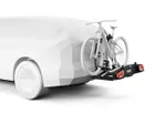 Porte-vélo sur attelage VELOSPACE XT 3 VÉLOS Aluminium/Noir