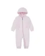 Combinaison Bébé NKN ESSENTIALS HOODED COVERALL Rose