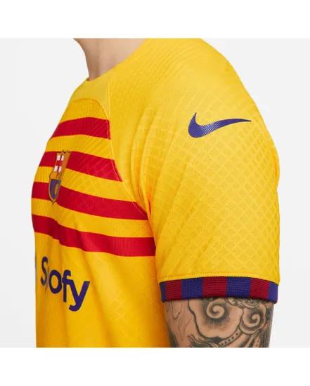 Maillot de football Homme FCB MNK DFADV MATCH JSY SS 4TH Jaune