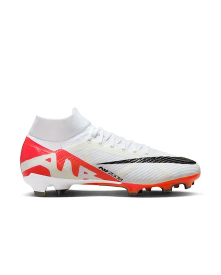 Crampons de football Homme ZOOM SUPERFLY 9 PRO FG Blanc