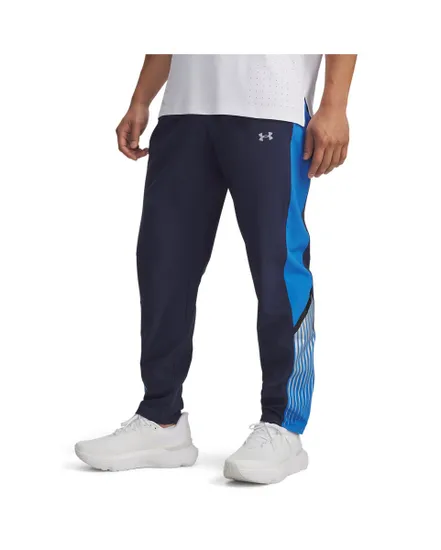 Pantalon de survetement Homme UA VELOCITI STORM PANT Bleu