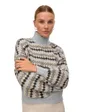 Pull Tricoté Femme VMGAiva LS Highneck Pullover