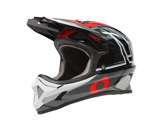 Casque intégral Enfant SONUS SPLIT Noir/Rouge/Gris