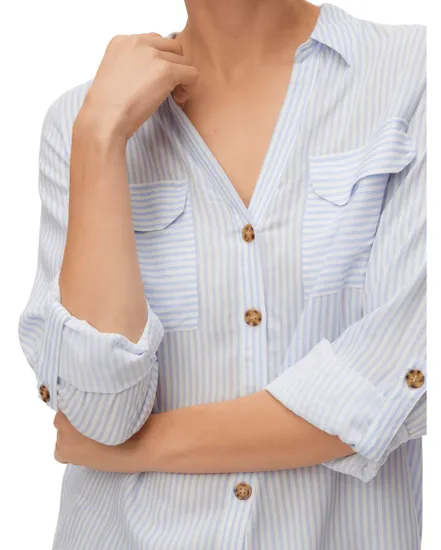 Chemisier Femme VMBUMPY L/S SHIRT NEW WVN NOOS