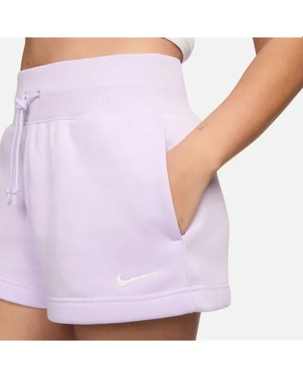 Short Femme W NSW PHNX FLC HR SHORT Violet