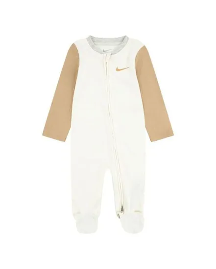 Combinaisons Bébé garçon E1D1 AOP FOOTED COVERALL Beige