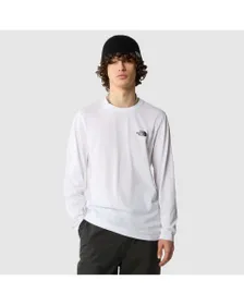 T-shirt manches longues Homme M L/S SIMPLE DOME TEE Blanc