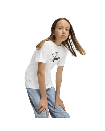 T-shirt Fille Essentials Script