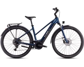 Vélo électrique trekking TOURING HYBRID ONE 625 Bleu