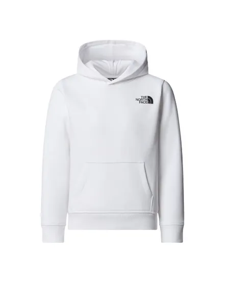 Sweat à capuche Enfant TEEN BOX NSE REGULAR PULLOVER HDIE Blanc