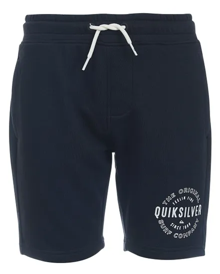 BERMUDA EN MOLLETON Enfant OUT OF AIR TACKSHORT YOUTH Noir