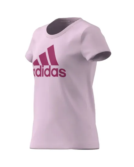 Un t-shirt slim orné d'un logo imprimé adidas Badge of Sport. Enfant G BL T Rose