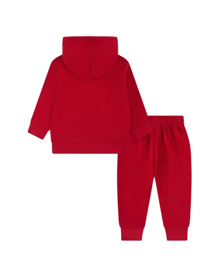 Ensemble sweat et pantalon Bébé garçon MJ ESSENTIALS FLC PO SET Rouge