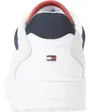 Chaussures Homme TH BASKET CORE LTH M Blanc