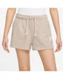 Short Femme W NSW GYM VNTG PE SHORT Beige