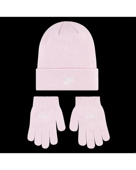 Coffret Enfant CLUB BEANIE/GLOVE SET Rose