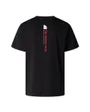 T-shirt Homme M VERTICAL REGULAR SHORT SLEEVE TEE-GRAP Noir