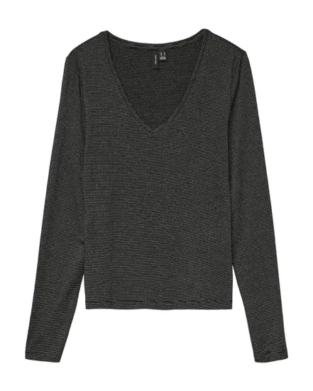 Blouse Femme VMLAVA Glitter Stripe Noos