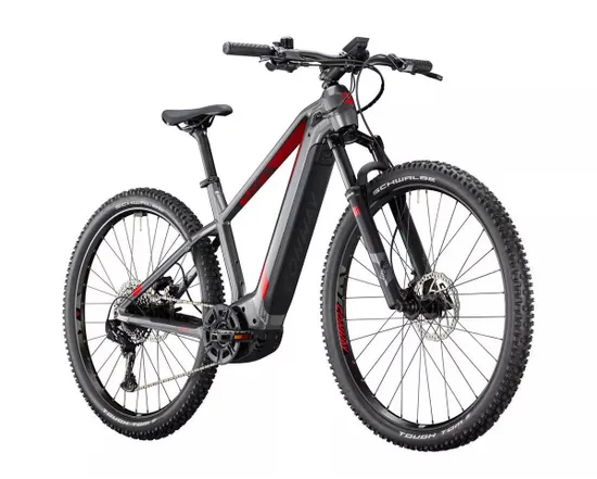 VTT électrique semi rigide Homme CAIRON S 4.0 DIAMANT Gris/Rouge