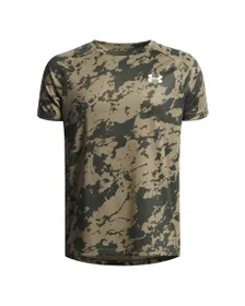 T-shirt Enfant UA TECH 2.0 SS Vert