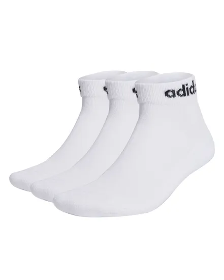 Lot de 3 paires de chaussettes Unisexe C LIN ANKLE 3P Blanc