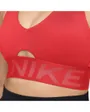 Brassière Femme W NP DF SCULPT MS BRA Rouge