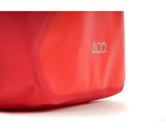 Sacoche arrière double PRO 20/2 SMLINK Rouge/Noir