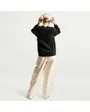 Sweat Enfant G NSW STDIO FLC OVRSZD CRW AOP Noir