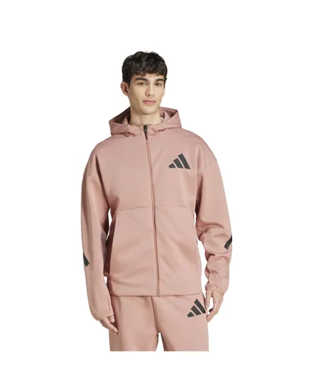 Veste zip à capuche Homme M Z.N.E. FZ Rose