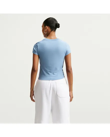 T-shirt Femme W NSW NK CHLL KNT MD CRP Bleu