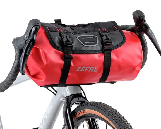 Sacoche de guidon étanche Z ADVENTURE F10 Rouge/Noir