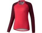 Maillot manches longues thermique Femme SAIKO Rouge