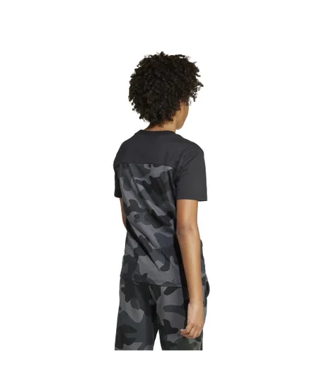 T-shirt Enfant J  CAMO T Noir