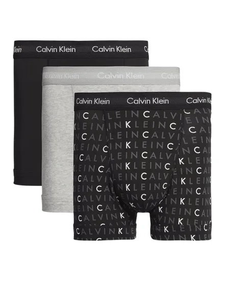 Lot 3 Boxers Homme Trunk Calvin Klein
