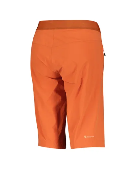 Short Femme TRAIL VERTIC AVEC PAD Orange