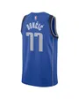 Maillot de basketball Homme DAL MNK DF SWGMN JSY ICN 22 Bleu