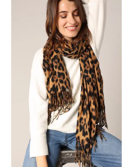 Echarpe Femme LESLIE AC W M+ Marron