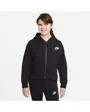 sweatshirt Enfant plus âgé G NSW CLUB FLC FZ HOODIE LBR Noir