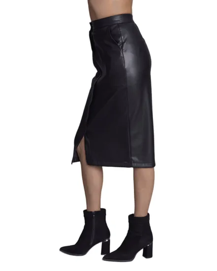 Jupe mi-longue Femme JAMAN Noir
