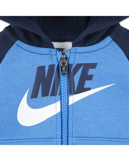 Ensemble de survetement + t-shirt Bébé NKN COLOR BLOCKED HBR JOGGER S Bleu