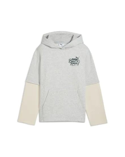 Sweat à capuche Enfant MID90S LAYERED HOODI Gris