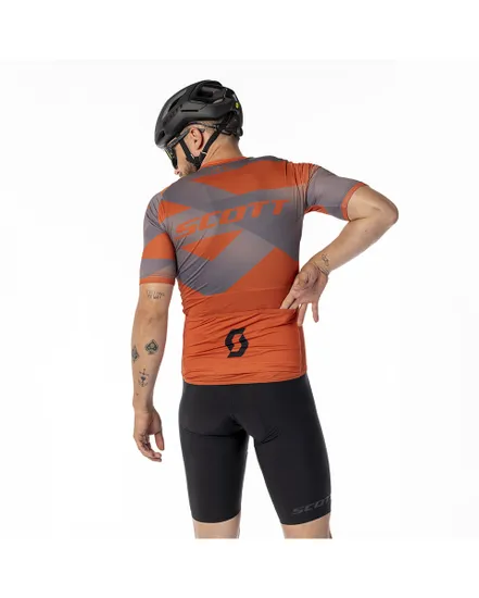 Maillot manches courtes Homme RC PREMIUM CLIMBER Orange/Girs